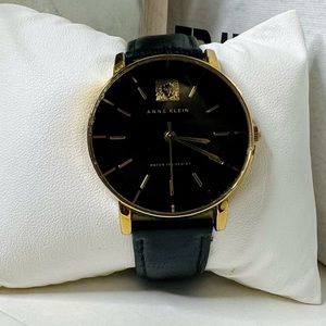 Black Anne Klein Watch